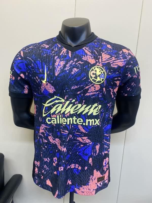 Thailand Quality(AAA) 24/25 Club America Fourth Soccer Jersey (Player)