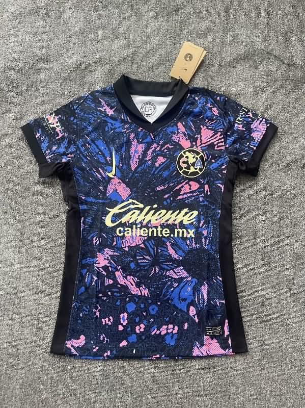 Thailand Quality(AAA) 24/25 Club America Fourth Women Soccer Jersey