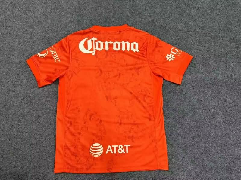 Thailand Quality(AAA) 24/25 Club America Goalkeeper Orange Soccer Jersey