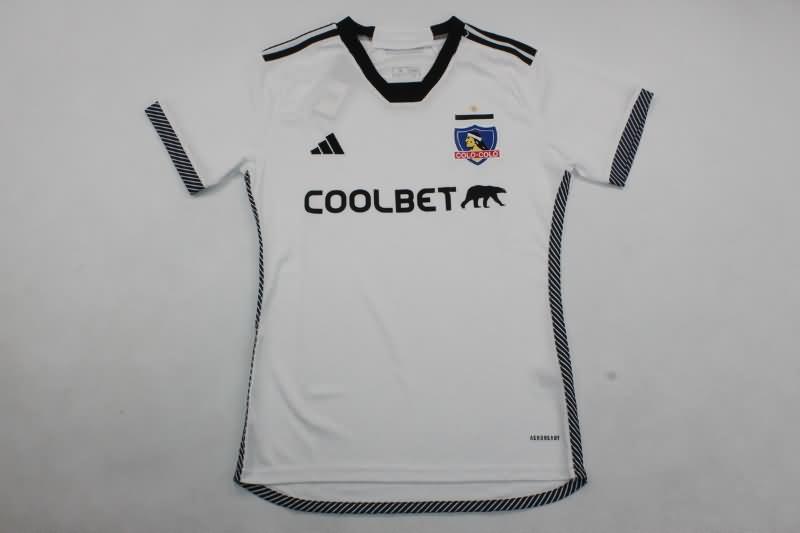 Thailand Quality(AAA) 2024 Colo Colo Home Women Soccer Jersey