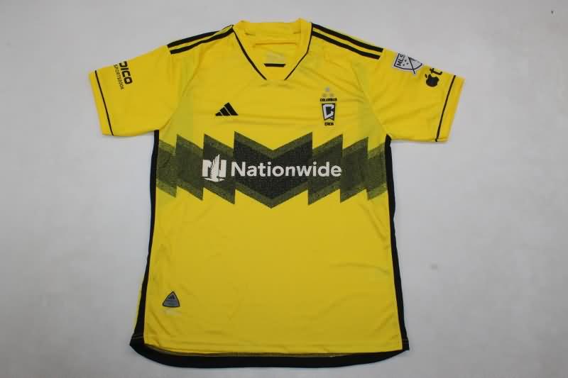 Thailand Quality(AAA) 2024 Columbus Crew Home Soccer Jersey