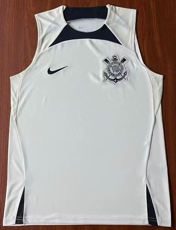 Thailand Quality(AAA) 2024 Corinthians Training Vest Soccer Jersey