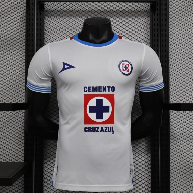 Thailand Quality(AAA) 24/25 Cruz Azul Away Soccer Jersey (Player)