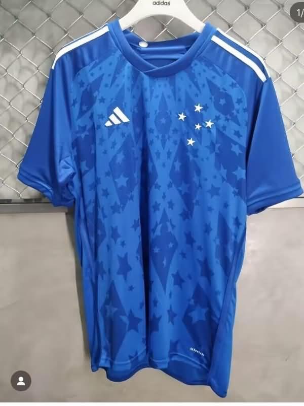 Thailand Quality(AAA) 2024 Cruzeiro Home Soccer Jersey