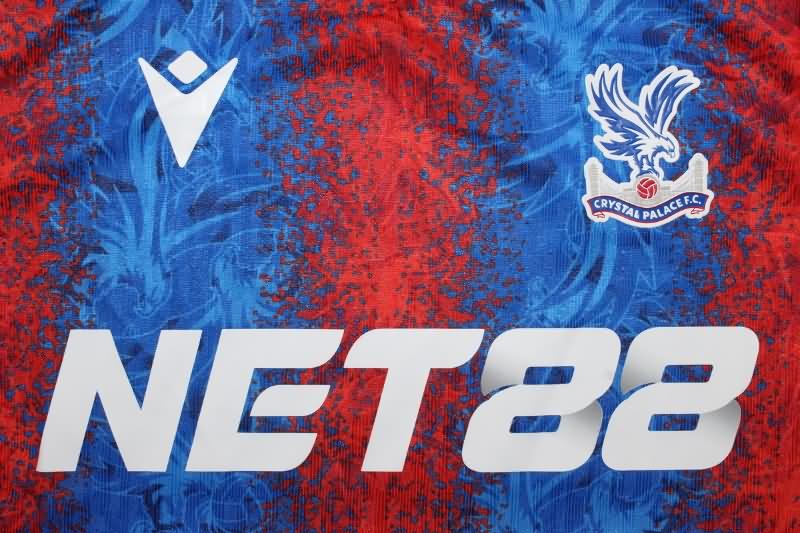 Thailand Quality(AAA) 24/25 Crystal Palace Home Soccer Jersey (Player)