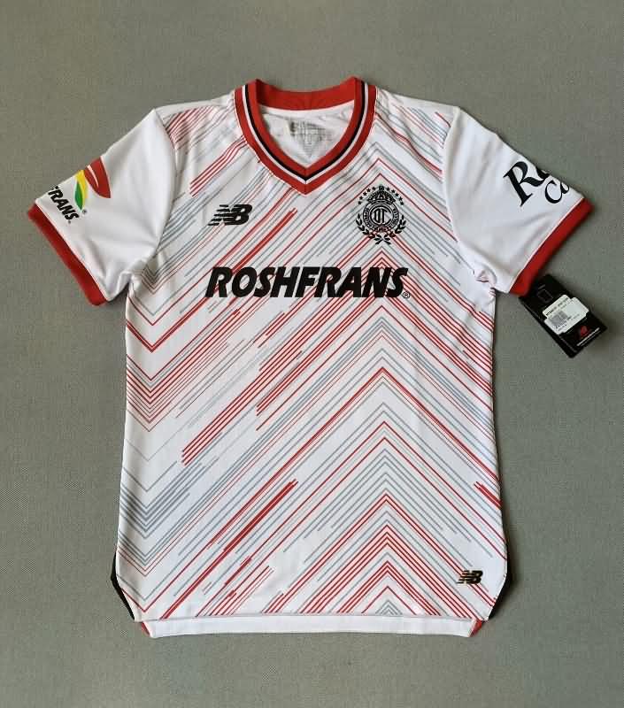 Thailand Quality(AAA) 24/25 Deportivo Toluca Away Soccer Jersey (Player)