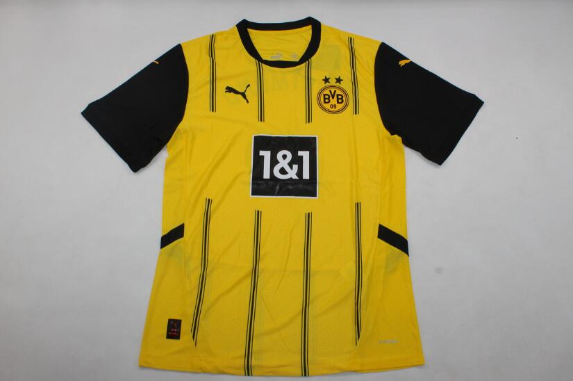 Thailand Quality(AAA) 24/25 Dortmund Home Soccer Jersey (Player)