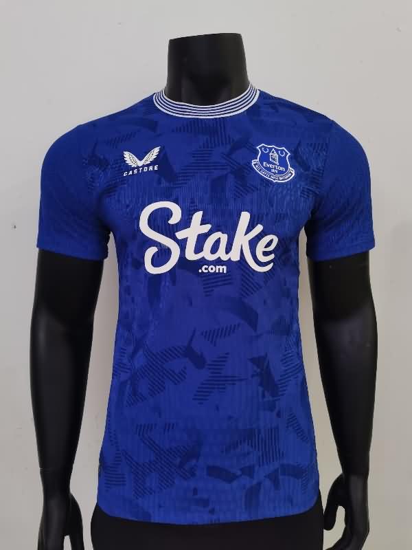 Thailand Quality(AAA) 24/25 Everton Home Soccer Jersey (Player)