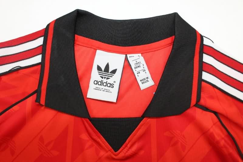 Thailand Quality(AAA) 2024 Flamengo Red Soccer Jersey