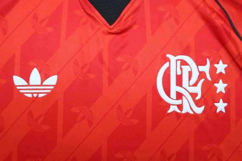 Thailand Quality(AAA) 2024 Flamengo Red Soccer Jersey