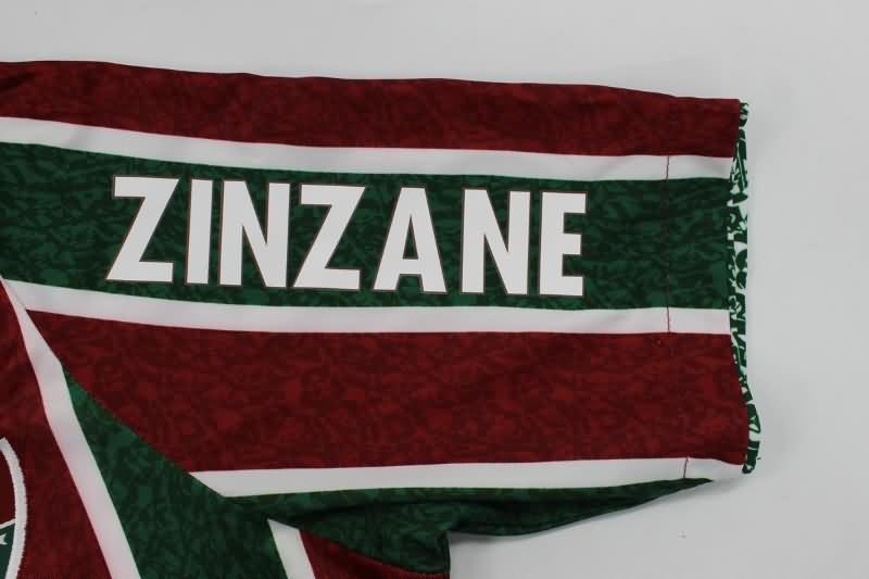 Thailand Quality(AAA) 2024 Fluminense Home Soccer Jersey Sponsor