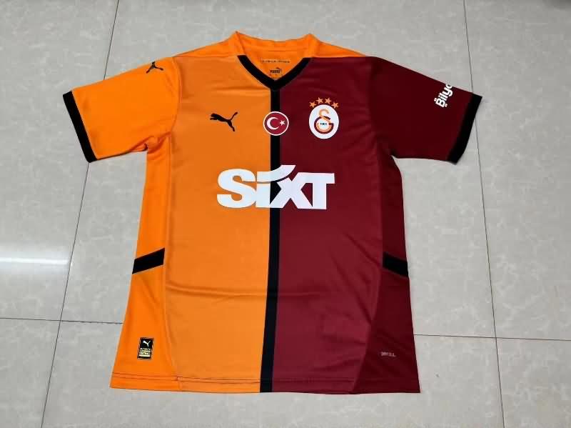 Thailand Quality(AAA) 24/25 Galatasaray Home Soccer Jersey