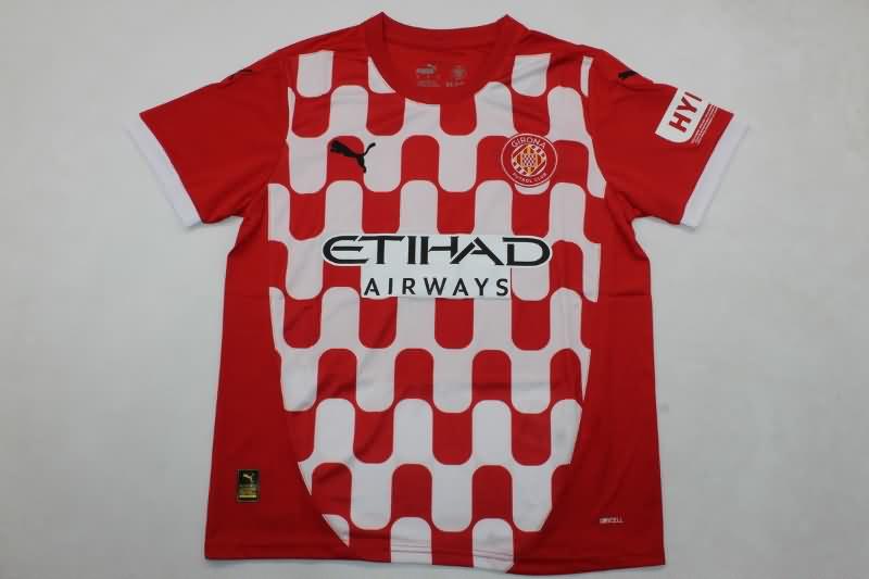 Thailand Quality(AAA) 24/25 Girona Home Soccer Jersey