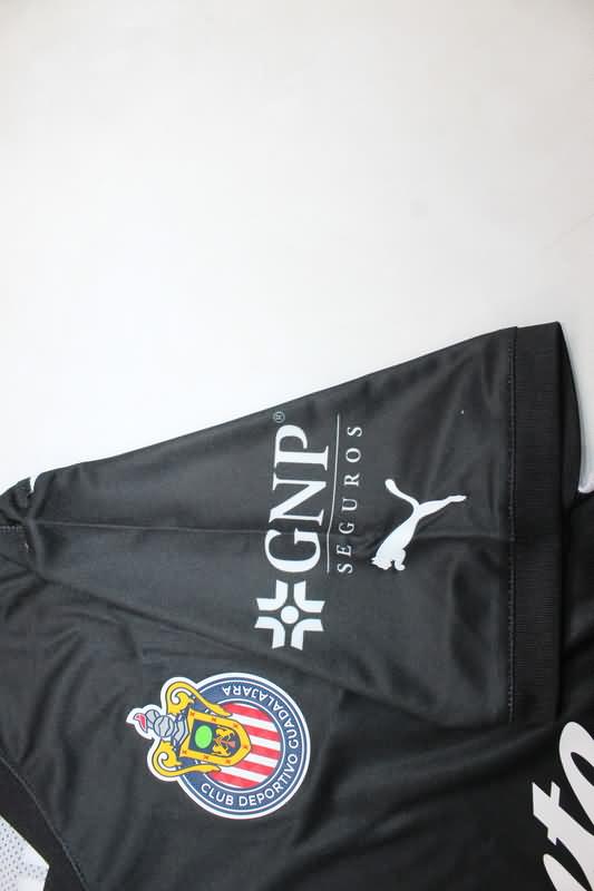 Thailand Quality(AAA) 24/25 Guadalajara Goalkeeper Black Soccer Jersey (Player)