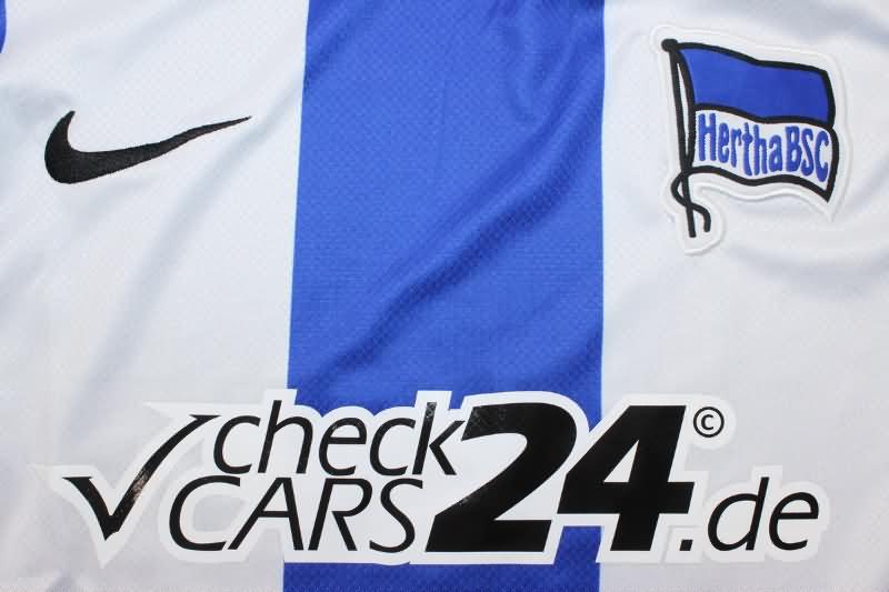 Thailand Quality(AAA) 24/25 Hertha BSC Home Soccer Jersey