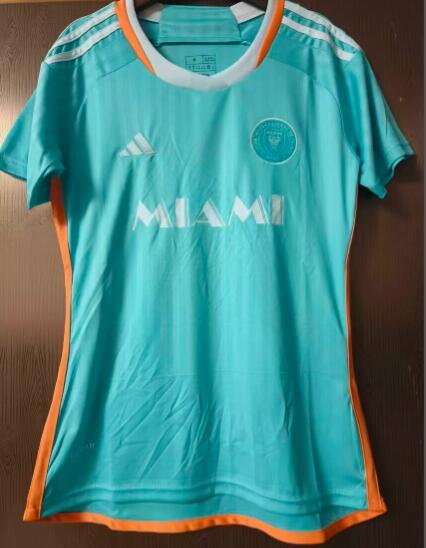 Thailand Quality(AAA) 2024 Inter Miami Third Women Soccer Jersey