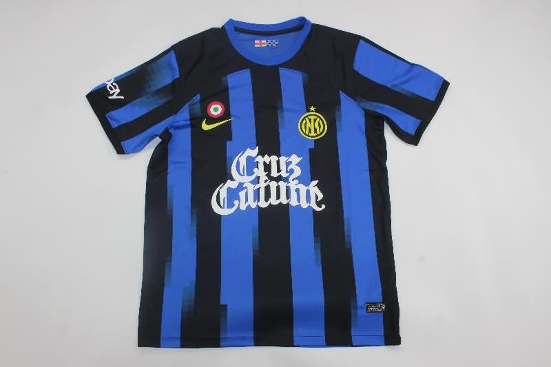 Thailand Quality(AAA) 24/25 Inter Milan Special Soccer Jersey 03