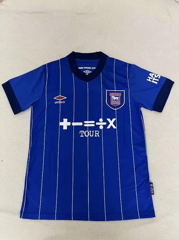 Thailand Quality(AAA) 24/25 Ipswich Town Home Soccer Jersey