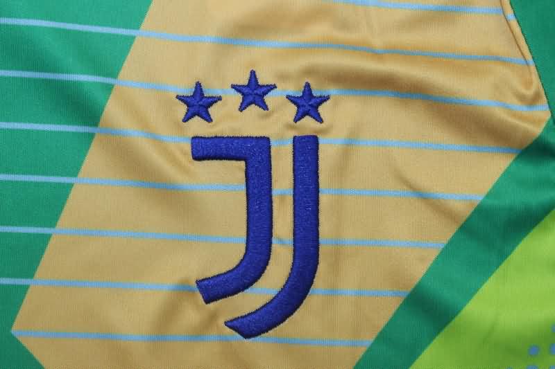 Thailand Quality(AAA) 24/25 Juventus Goalkeeper Green Soccer Jersey