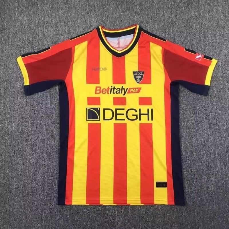 Thailand Quality(AAA) 24/25 Lecce Home Soccer Jersey