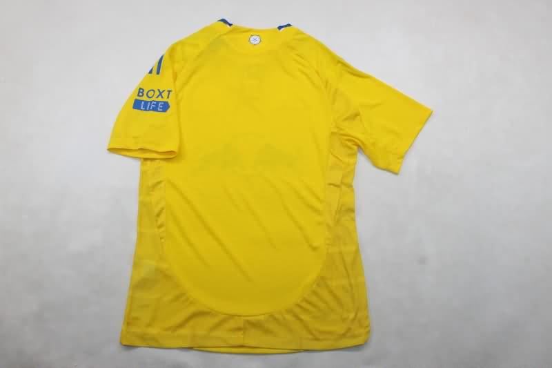 Thailand Quality(AAA) 24/25 Leeds United Away Soccer Jersey (Player)