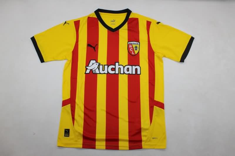 Thailand Quality(AAA) 24/25 Lens Home Soccer Jersey