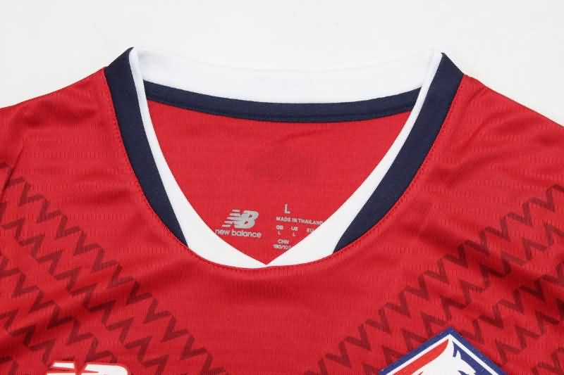 Thailand Quality(AAA) 24/25 Lille Home Soccer Jersey (Player)