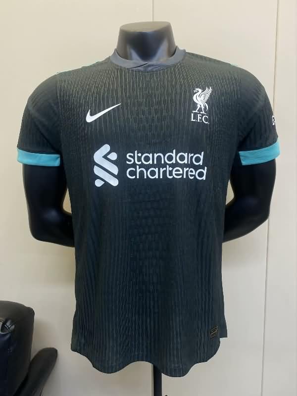 Thailand Quality(AAA) 24/25 Liverpool Away Soccer Jersey (Player) Leaked