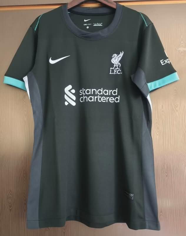 Thailand Quality(AAA) 24/25 Liverpool Away Women Soccer Jersey