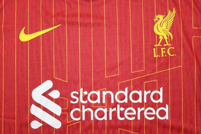 Thailand Quality(AAA) 24/25 Liverpool Home Soccer Jersey (Player)