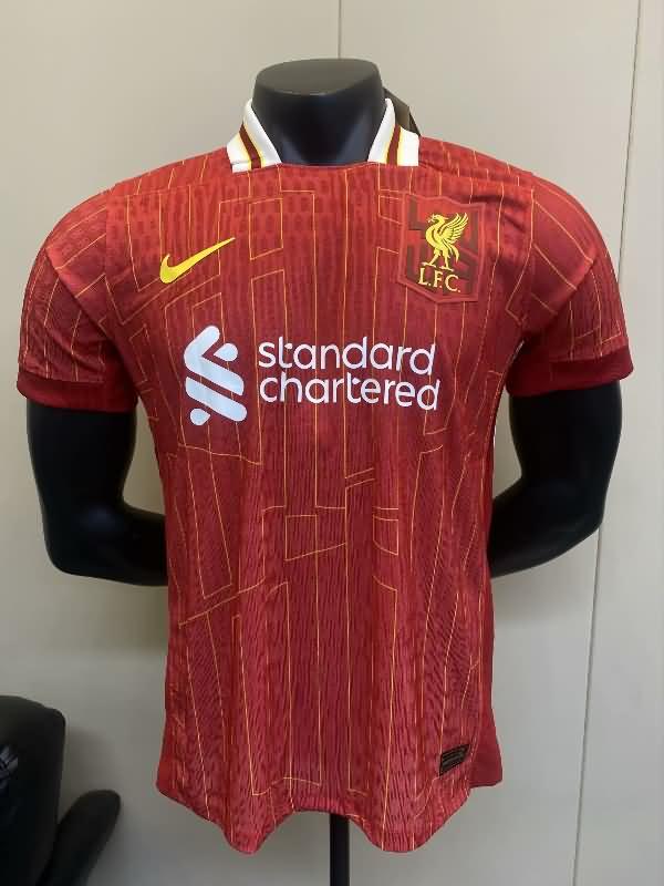 Thailand Quality(AAA) 24/25 Liverpool Home Soccer Jersey (Player) Leaked