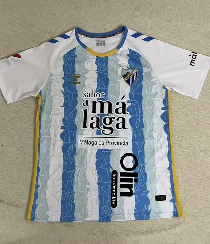 Thailand Quality(AAA) 24/25 Malaga Home Soccer Jersey