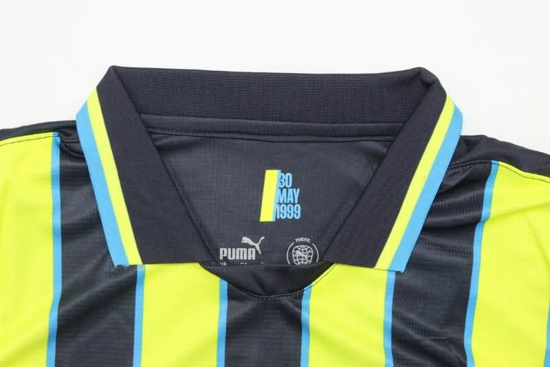 Thailand Quality(AAA) 24/25 Manchester City Away Soccer Jersey