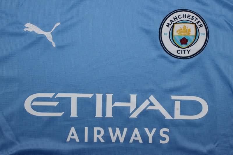 Thailand Quality(AAA) 24/25 Manchester City Home Long Sleeve Soccer Jersey