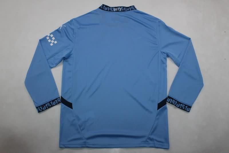 Thailand Quality(AAA) 24/25 Manchester City Home Long Sleeve Soccer Jersey