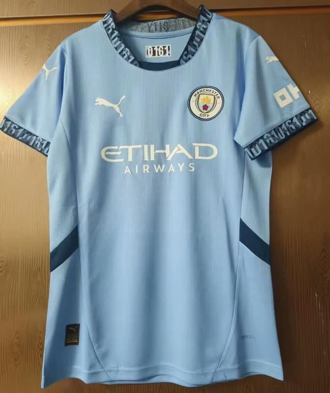 Thailand Quality(AAA) 24/25 Manchester City Home Women Soccer Jersey