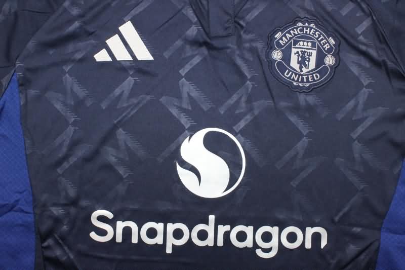 Thailand Quality(AAA) 24/25 Manchester United Away Soccer Jersey