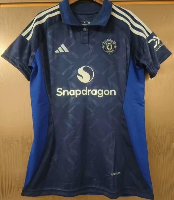 Thailand Quality(AAA) 24/25 Manchester United Away Women Soccer Jersey