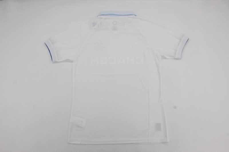 Thailand Quality(AAA) 24/25 Marseilles White Soccer Jersey (Player)