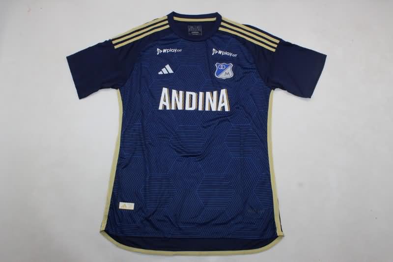 Thailand Quality(AAA) 2024 Millonarios Home Soccer Jersey (Player)