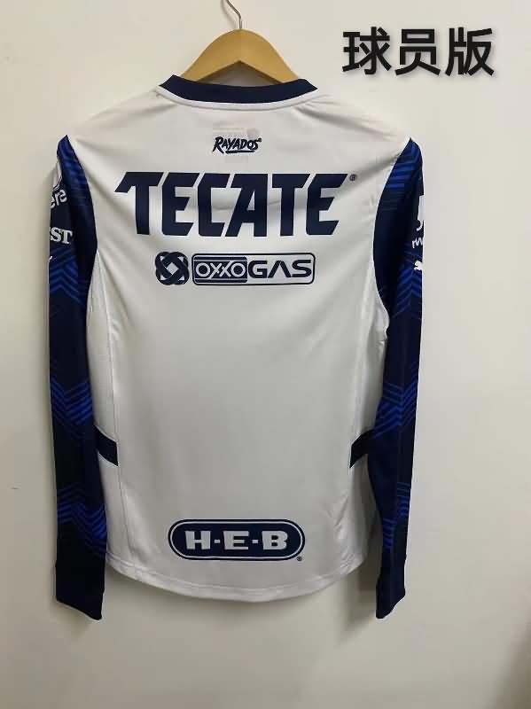 Thailand Quality(AAA) 24/25 Monterrey Away Long Sleeve Soccer Jersey (Player)