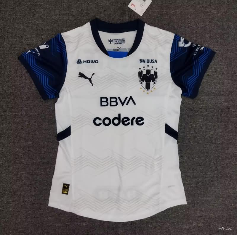 Thailand Quality(AAA) 24/25 Monterrey Away Women Soccer Jersey