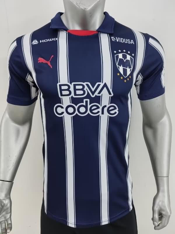 Thailand Quality(AAA) 24/25 Monterrey Home Soccer Jersey (Player)