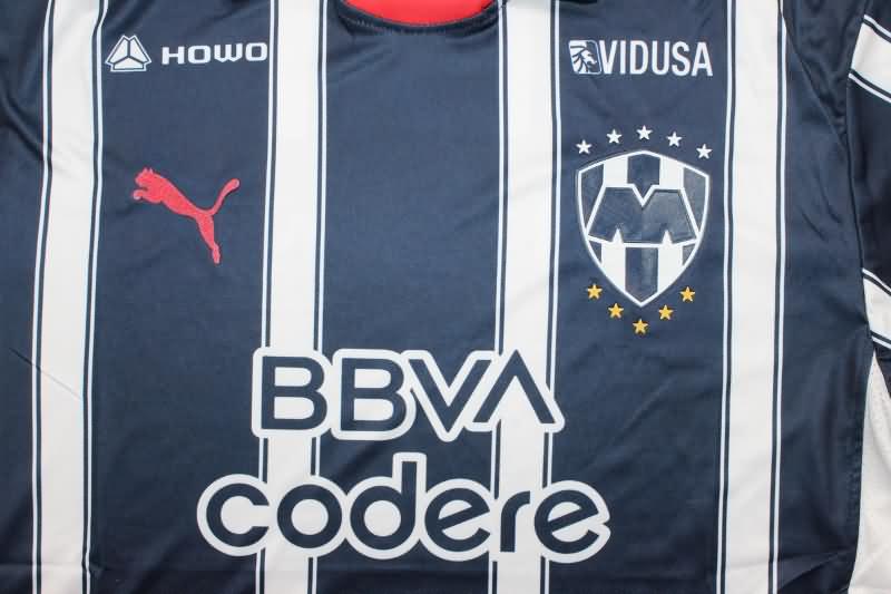 Thailand Quality(AAA) 24/25 Monterrey Home Soccer Jersey (Player)