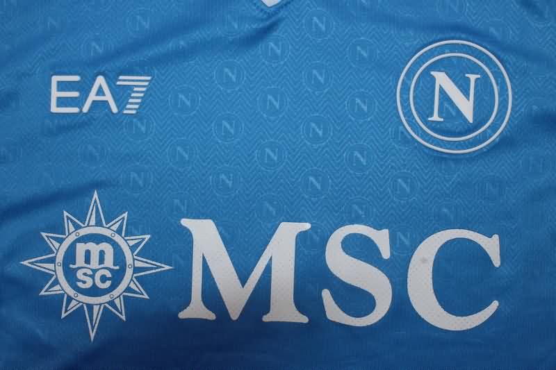 Thailand Quality(AAA) 24/25 Napoli Home Soccer Jersey