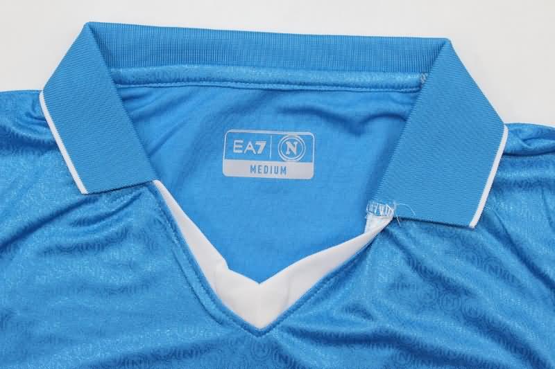 Thailand Quality(AAA) 24/25 Napoli Home Soccer Jersey (Player)