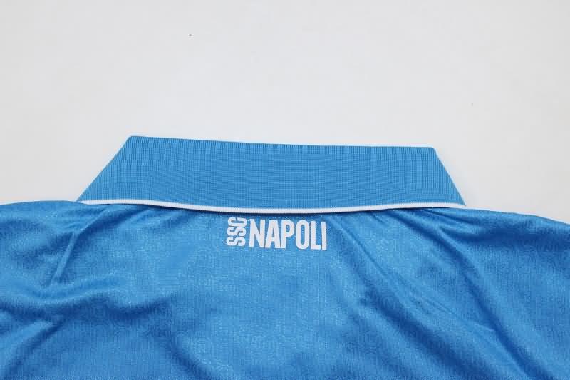 Thailand Quality(AAA) 24/25 Napoli Home Soccer Jersey (Player)