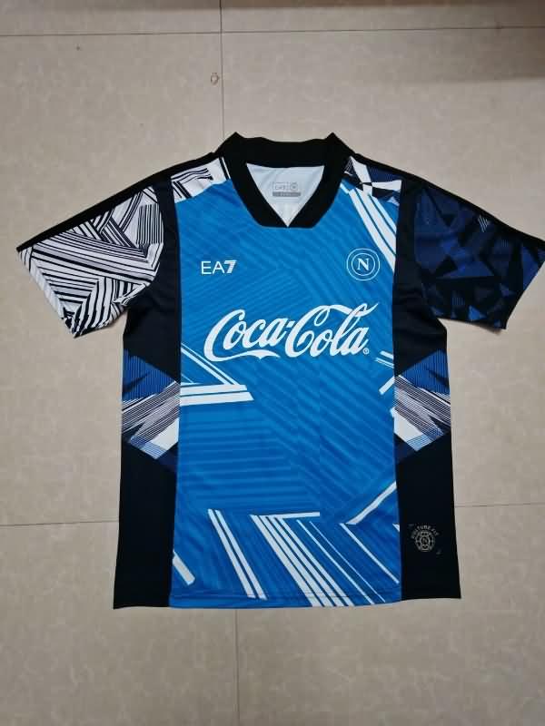 Thailand Quality(AAA) 24/25 Napoli Training Soccer Jersey 03