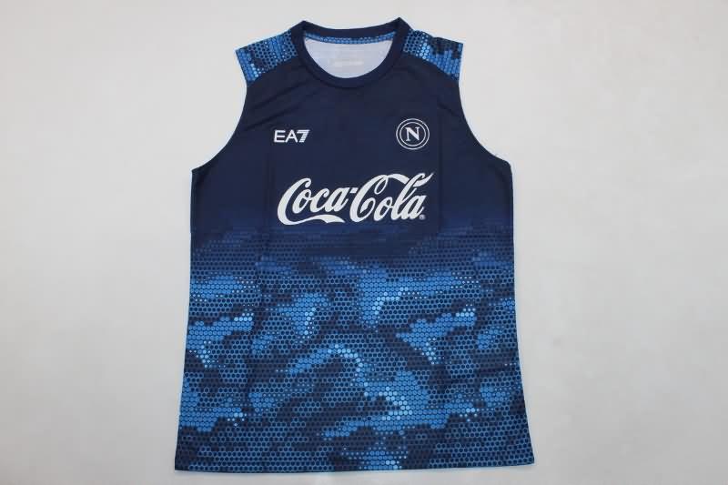 Thailand Quality(AAA) 24/25 Napoli Training Vest Soccer Jersey