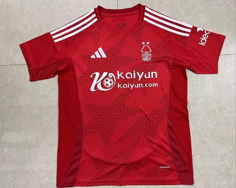 Thailand Quality(AAA) 24/25 Nottingham Forest Home Soccer Jersey